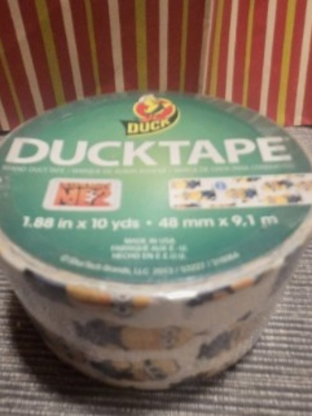 New Sealed Minions Duck Tape Despicable Me 2 10 Yds X 1.88"